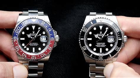 rolex gmt vs submariner|rolex sub pepsi.